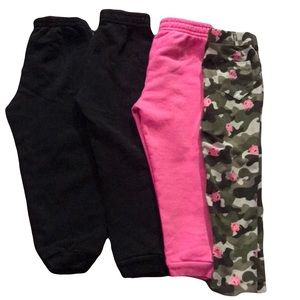 Garanimals Toddler Girl Sweatpants Set of 4